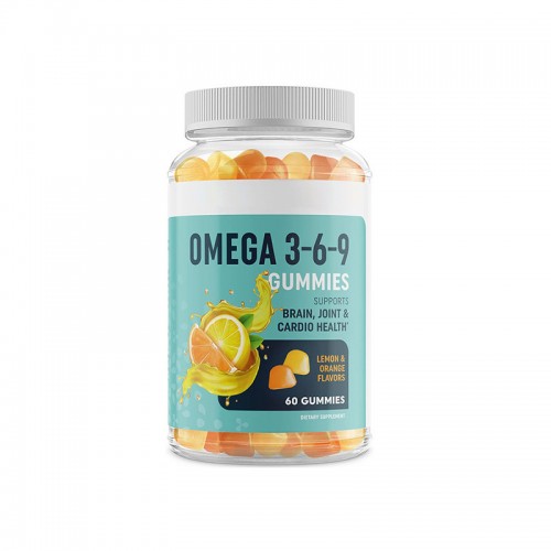 StarStrm Omega 3 6 9 + DHA Gummies | Plant-Based Triple Omegas from Chia Seed Oil | with 50mg of DHA from Algae