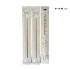 StarStrm Wooden Medical Cotton Tip Applicator Swabsticks with Shaft and Soft Swabs(6 inches,Pack of 200)